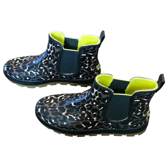 Sperry Women's Size 10 Torrent Rubber Leaopard Chelsea Rain Boots  STS89005 - Picture 2 of 8